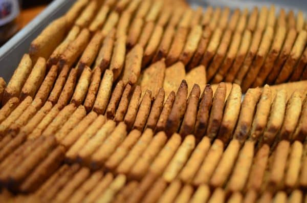Knabbelstokken per kg
